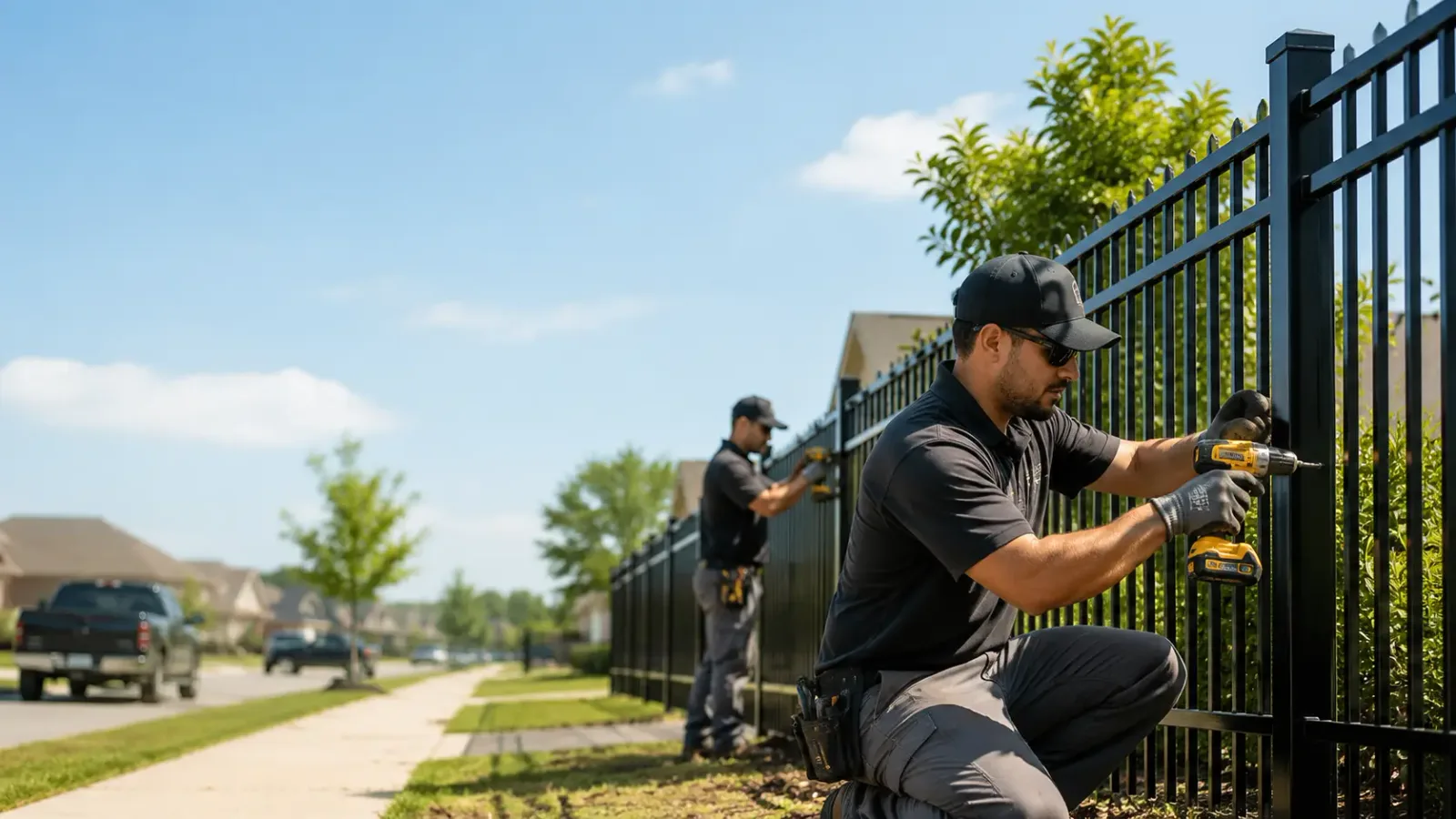Metal Fence Installation in Palm, PA